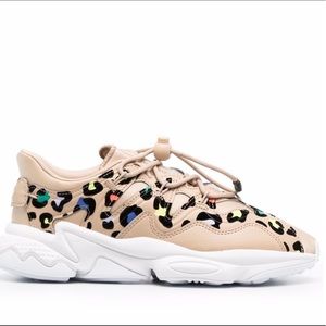 NIB Adidas Ozweego Plus Leopard Sneakers - Fits Women’s 7.5